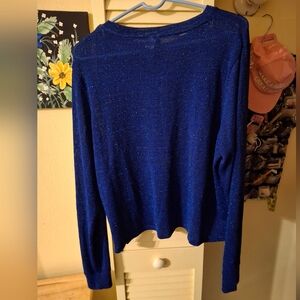 Divided Sparkling Blue Women's Sweater